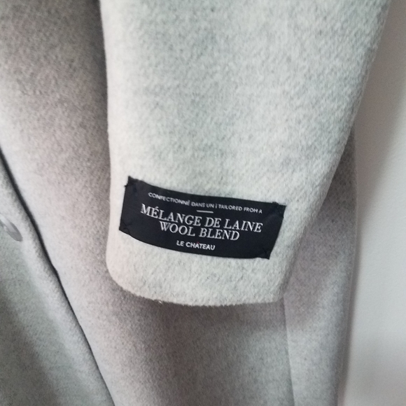 Wool blend grey jacket - Picture 4 of 5